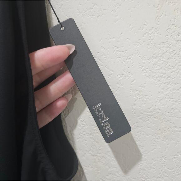 NWT Krisa Sheer Halter Top - Picture 4 of 8